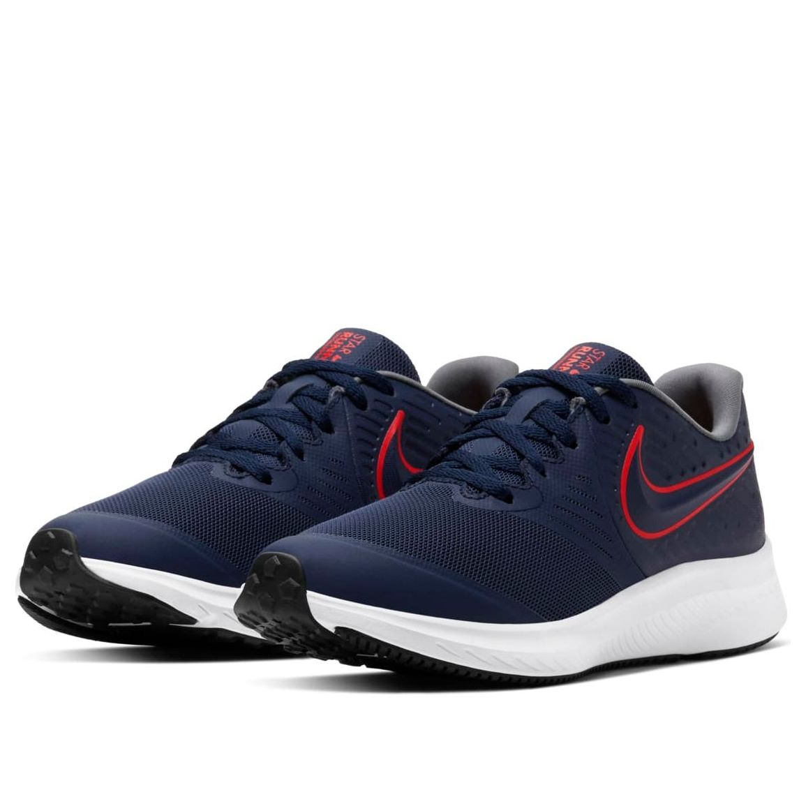 (GS) Nike Star Runner 2 'Navy Red' AQ3542-405