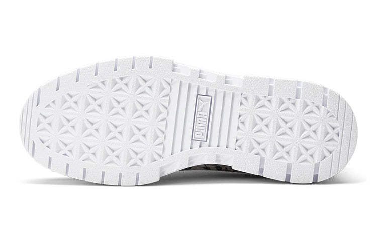 (GS) PUMA Mayze Zebra 'Black Silver Ivory Glow' 383225-01
