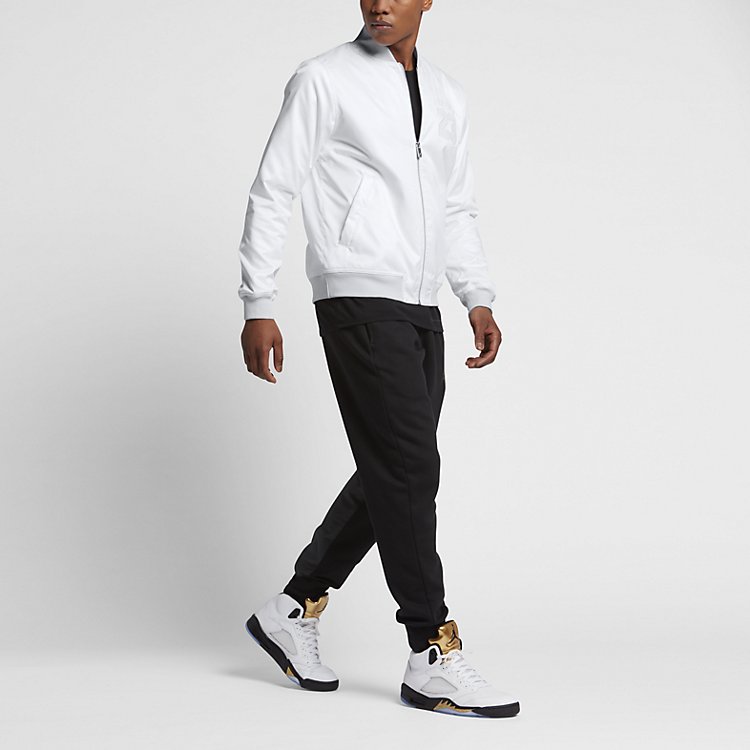 Apparel Jackets Men Air Jordan AJ6 Bomber Jacket 833918-100