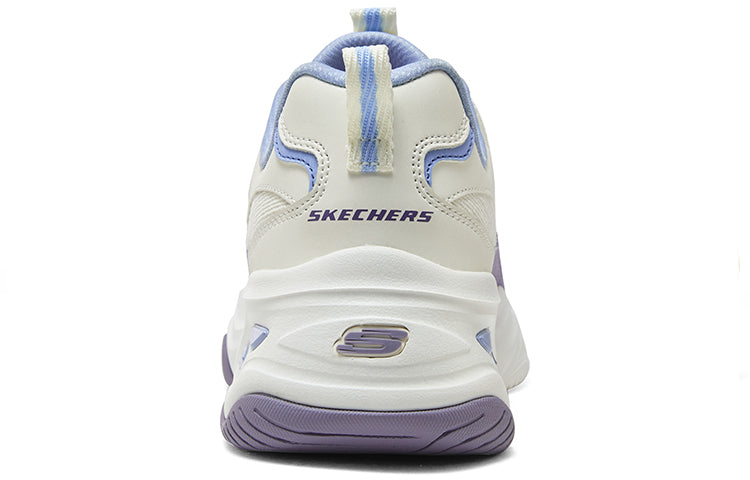 (WMNS) Skechers DLITES 1.0 'Beige Purple Blue' 896282-NTPR