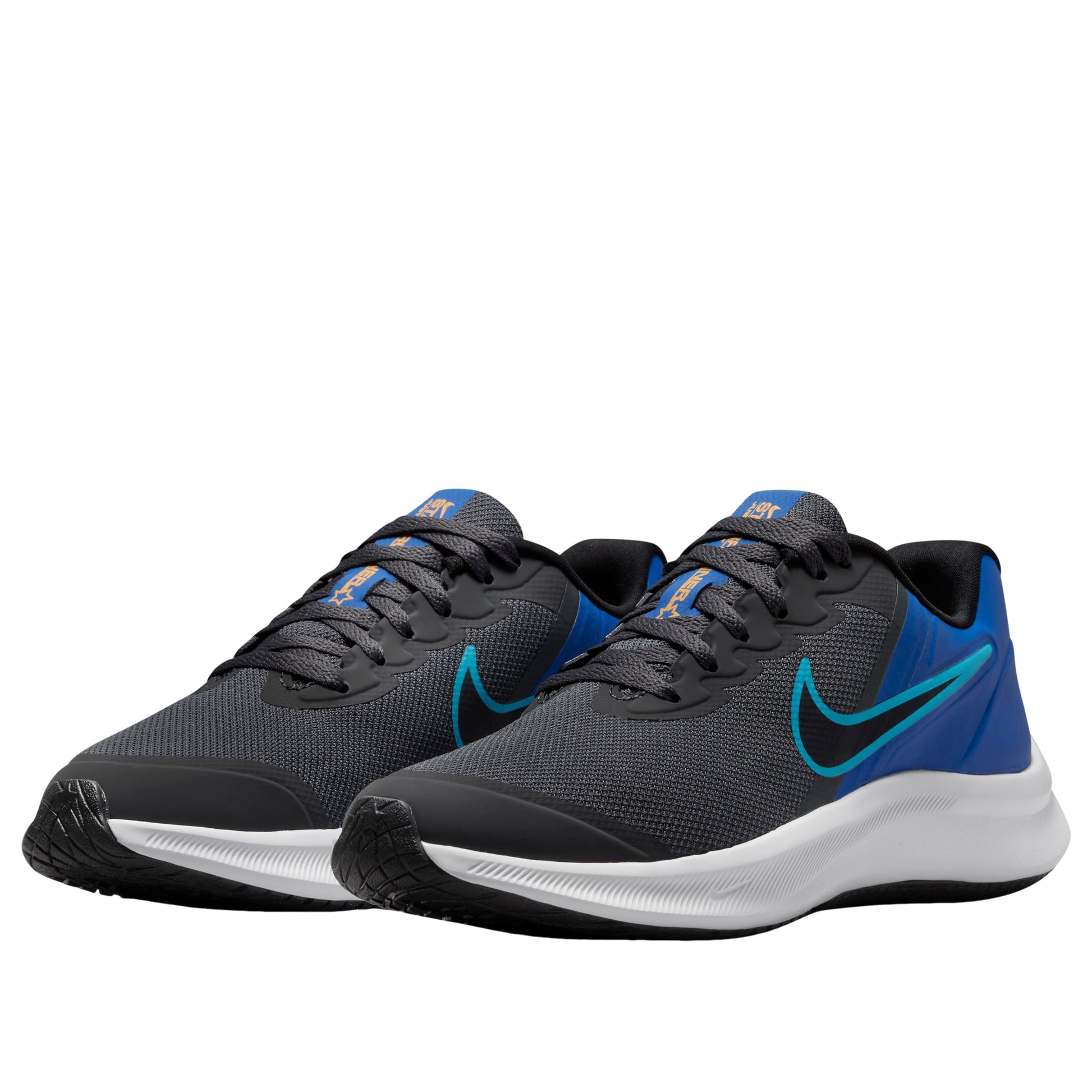(GS) Nike Star Runner 3 'Iron Grey Racer Blue' DA2776-012