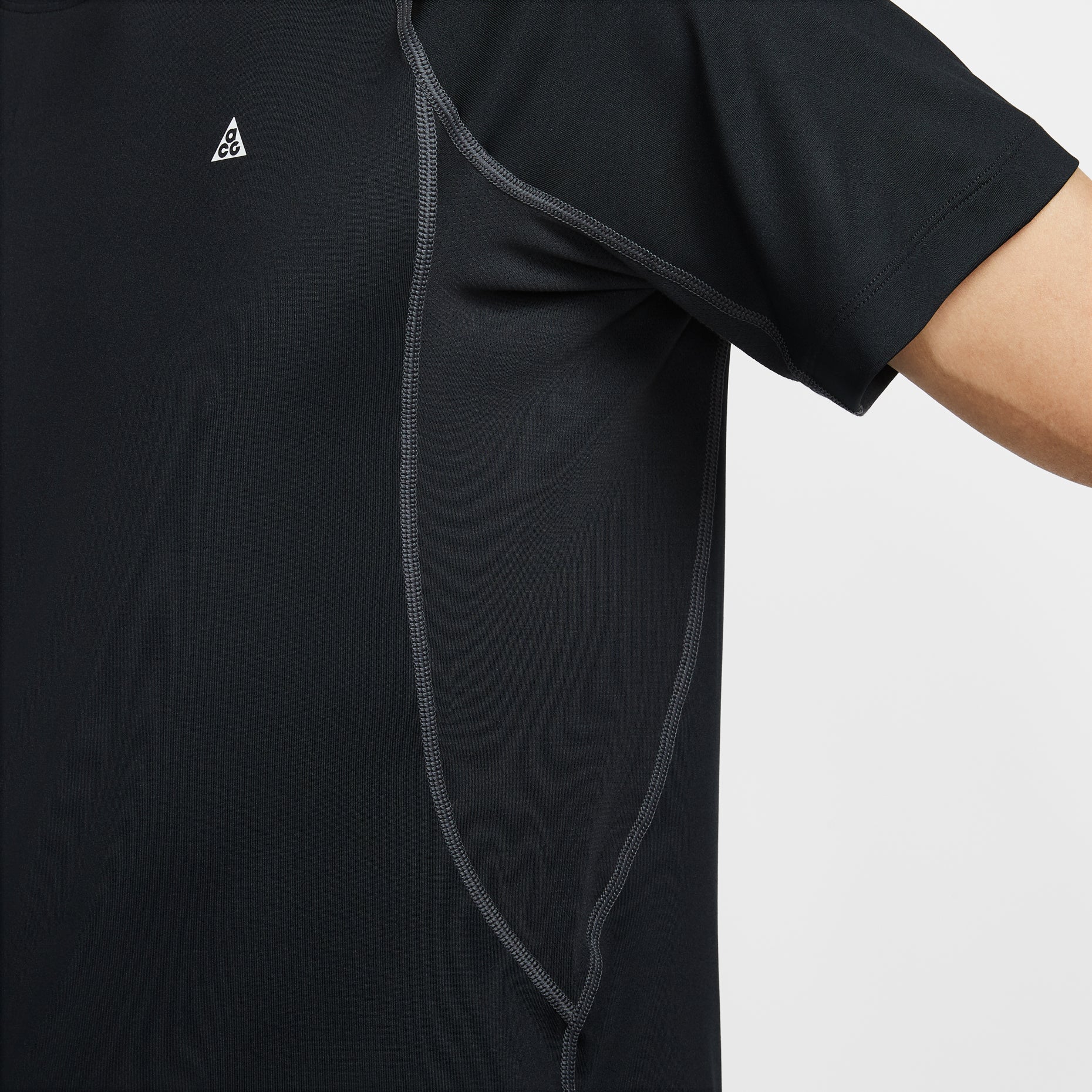 Nike ACG Dri-FIT Short-Sleeve Base Layer T-Shirt 'Black Anthracite' IO1453-010