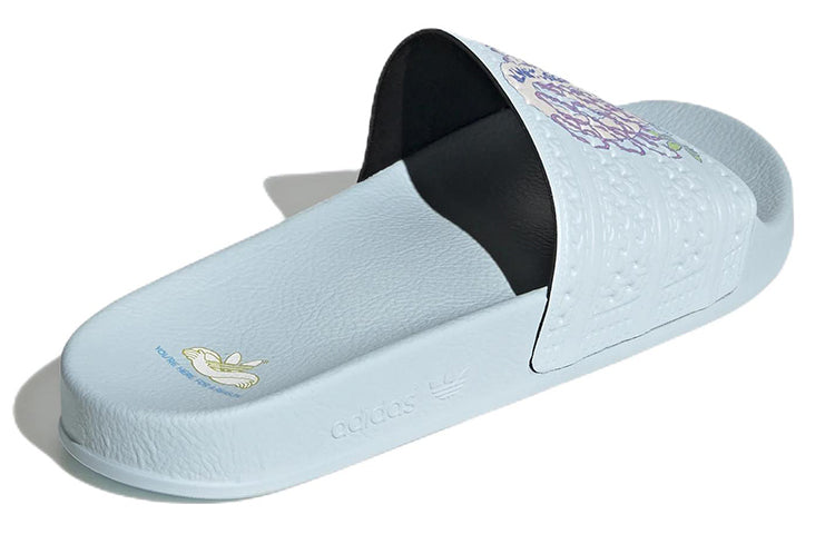 adidas Adilette Slide 'Almost Blue' HR0094