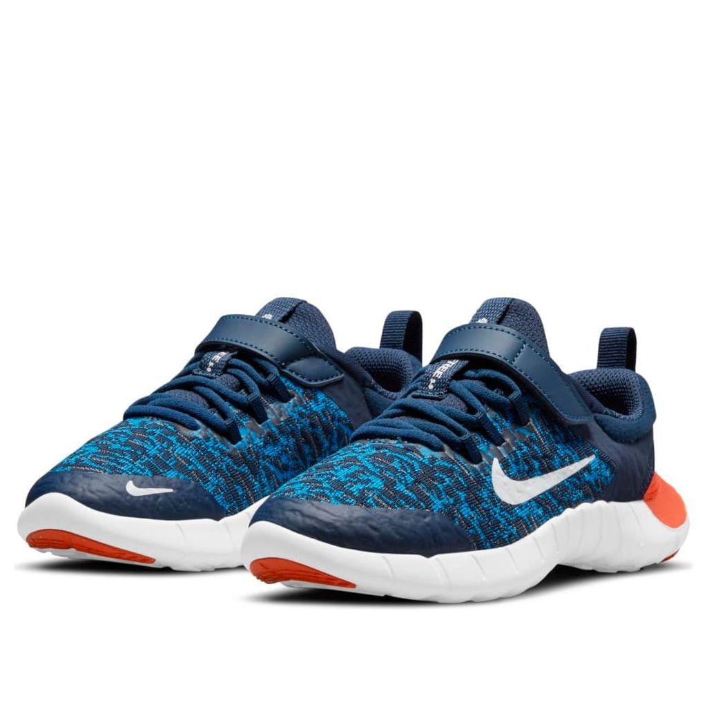 (PS) Nike Free RN 2021 'Blue White Orange' CZ3996-410