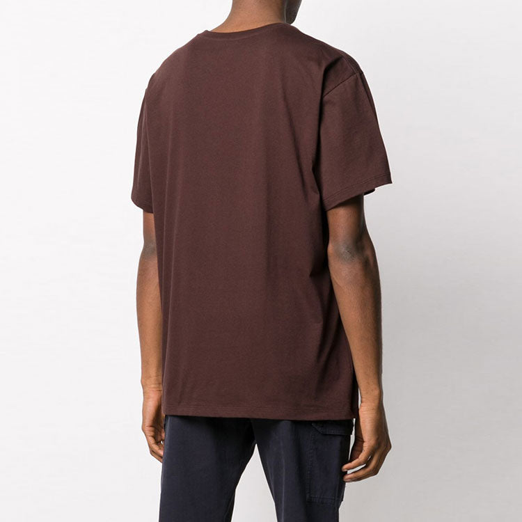 Men's Gucci Round Neck Pullover Short Sleeve Brown T-Shirt 548334-XJCKY-2191