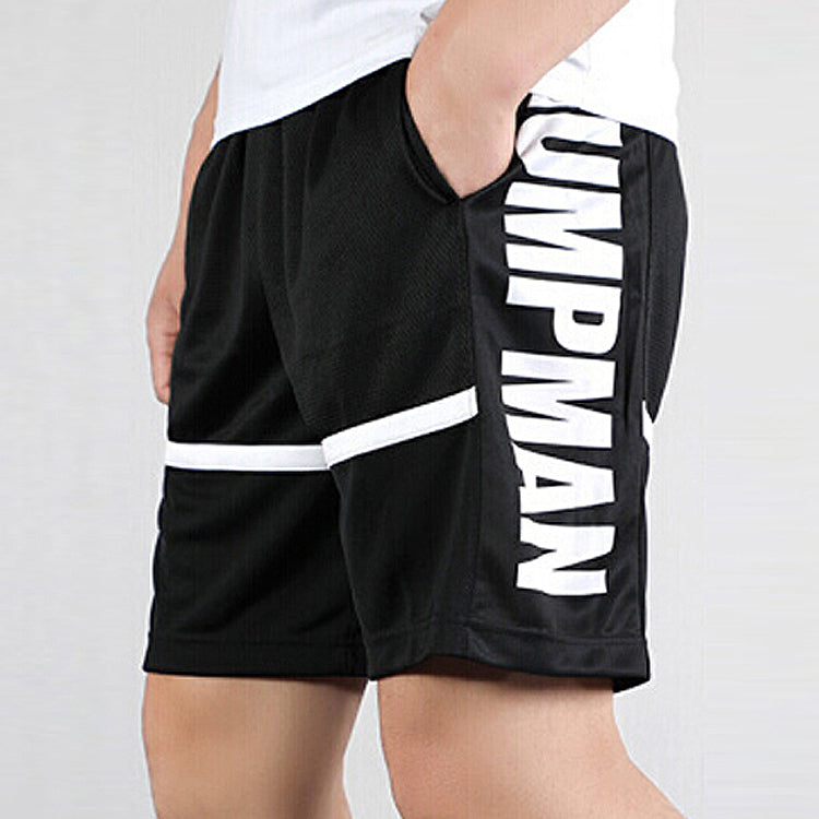 Air Jordan Jumpman Basketball shorts 'Black White side logo' BQ8796-010