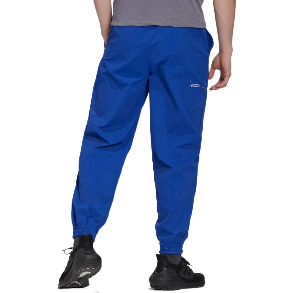 adidas Solid Color Casual Bundle Feet Sports Pants Men's Blue HN1934