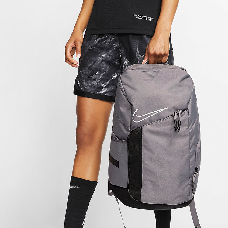 Nike Elite Pro Basketball schoolbag Backpack Gray 'Grey Black' BA6164-056