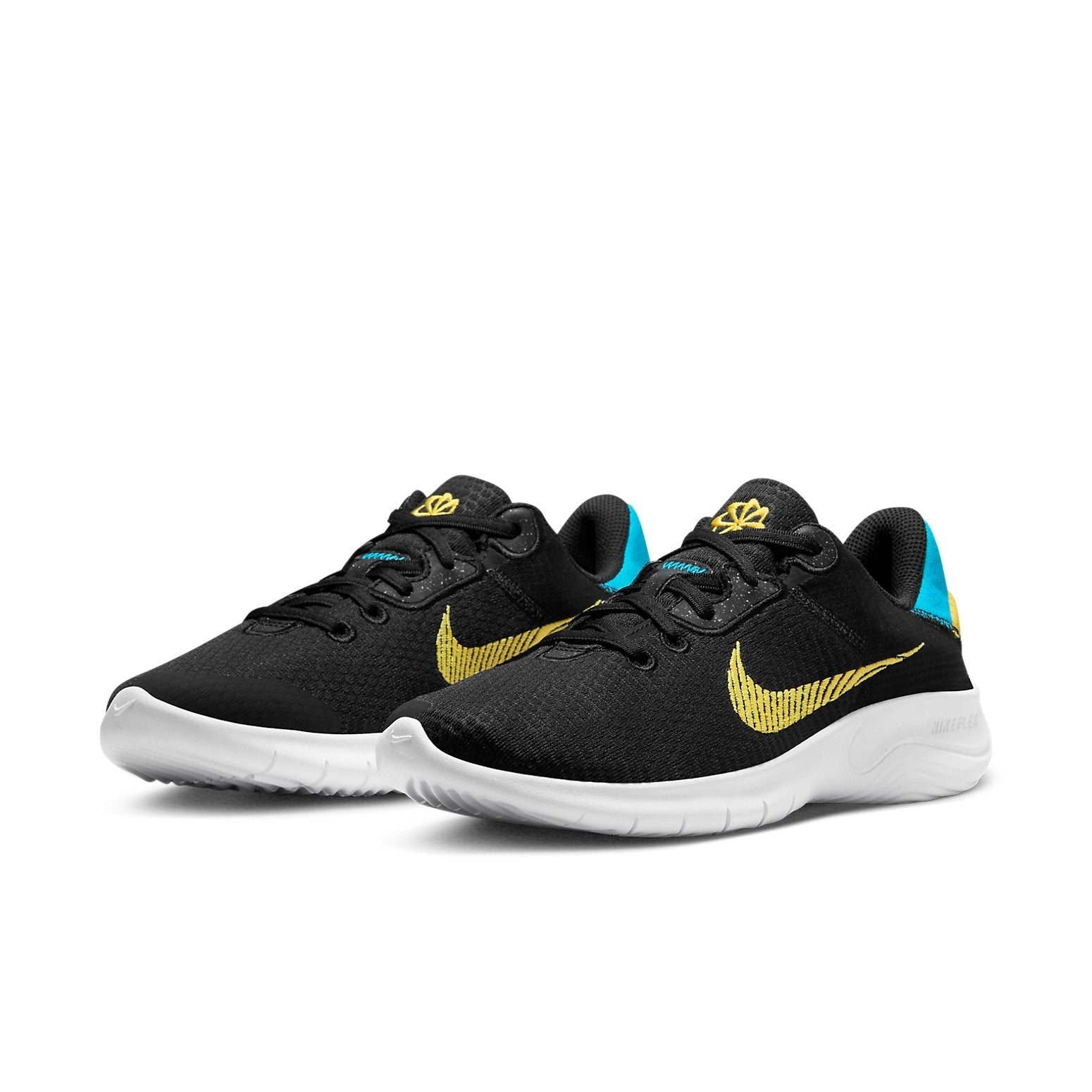 (WMNS) Nike Flex Experience Run 11 Road Running Shoes 'Black Citron Pulse' DD9283-009