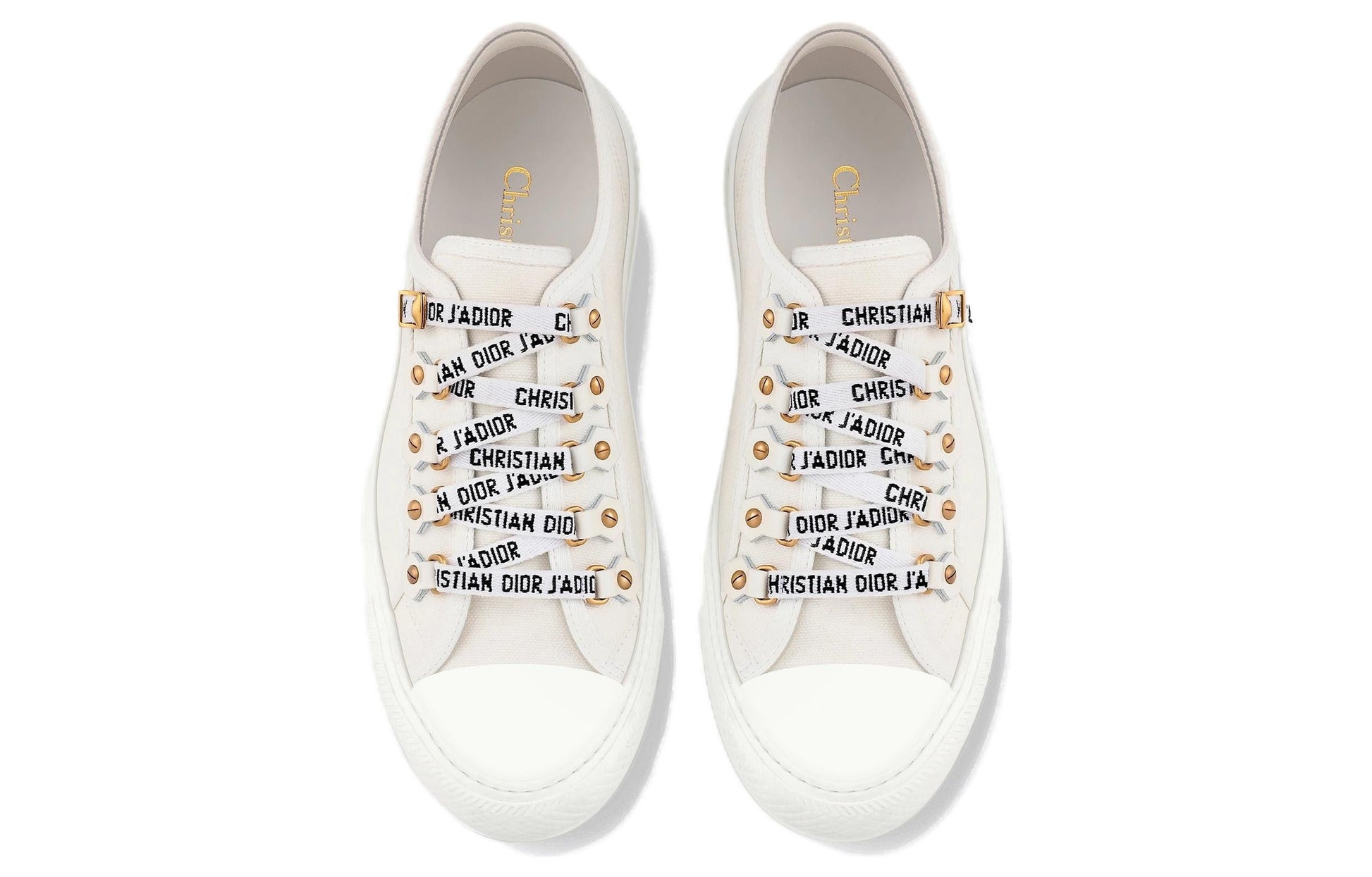(WMNS) Dior Walk'N'Dior Low Top 'White Canvas' KCK177CVA_S06W