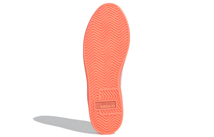 (WMNS) adidas Sleek 'White Glow Orange' FW5463