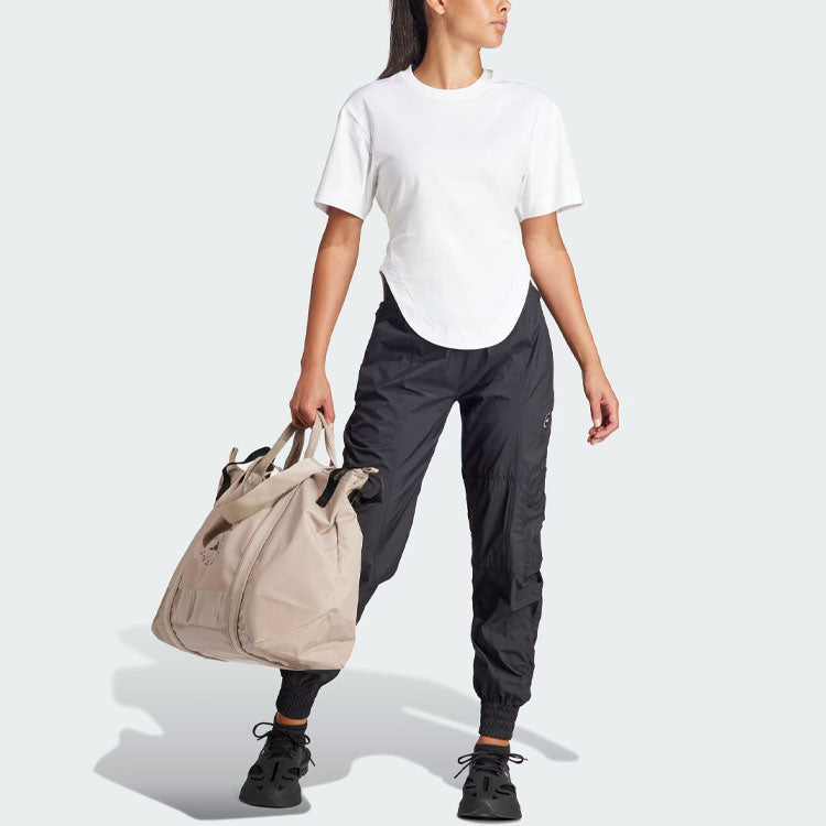 (WMNS) adidas By Stella McCartney Truecasuals Woven Joggers Asia Sizing 'Black' IT2663