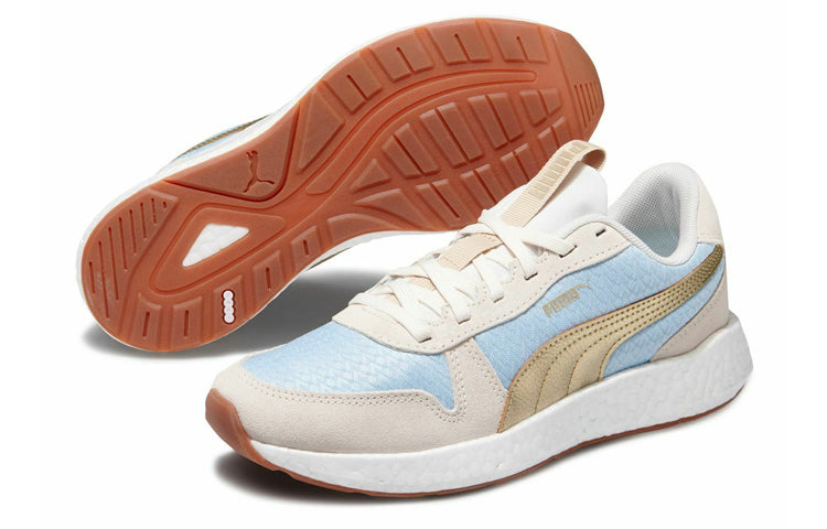 (WMNS) PUMA Nrgy Neko Retro Sweet What Vintage Running Shoes Grey/Blue 192748-01