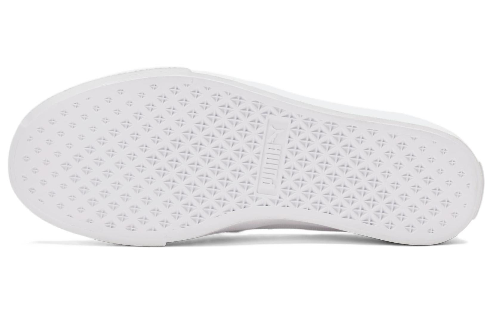 (WMNS) PUMA Bari Slip-On 'White Silver' 384629-01