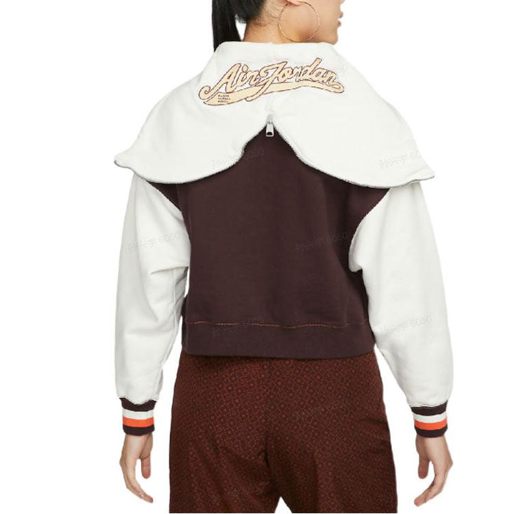 (WMNS) Air Jordan x Maison Chteau Rouge Hoodie 'Brown Basalt' DJ9762-203