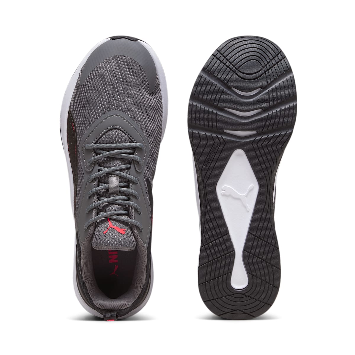 PUMA Infusion 'Dark Grey Black Red' 377893-12