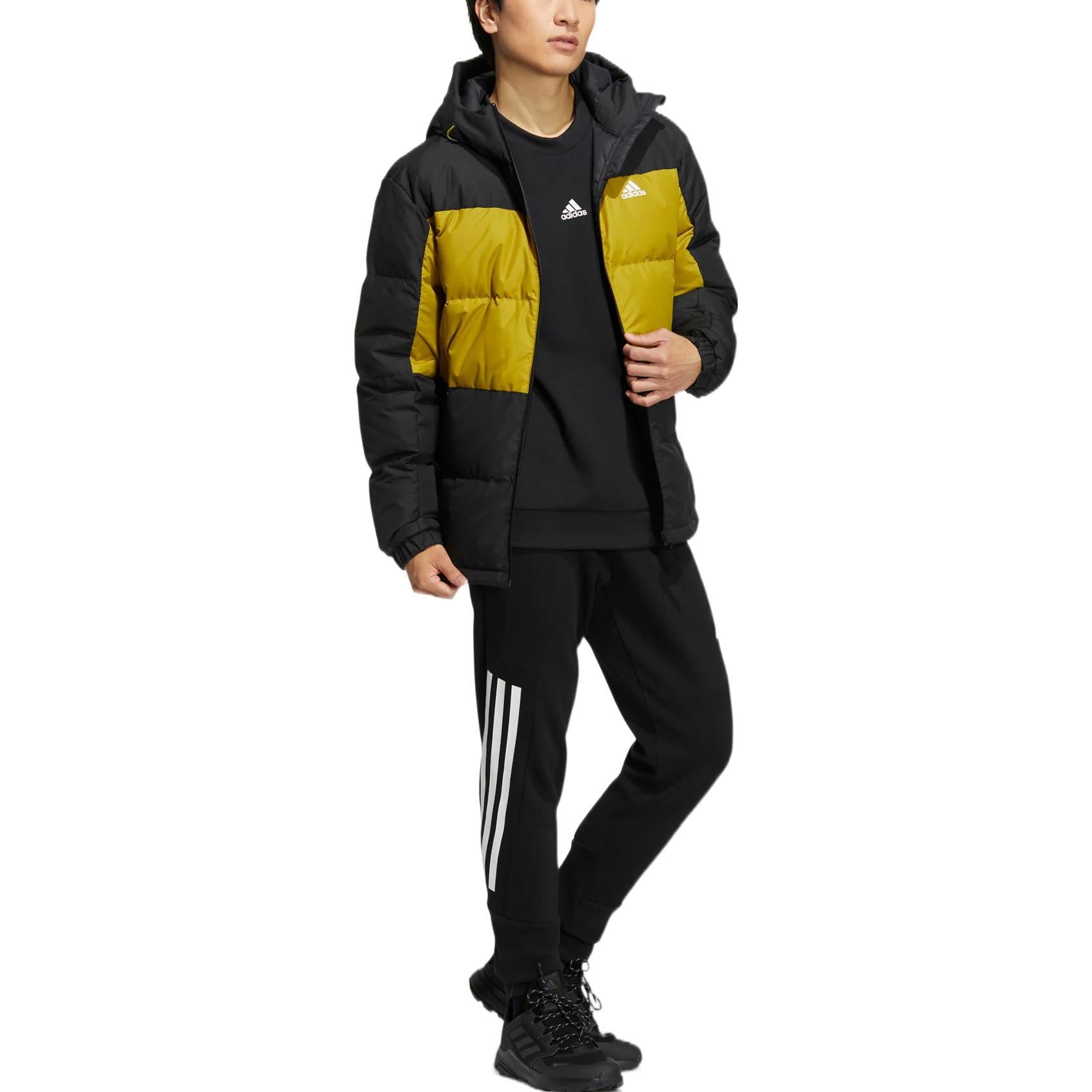 adidas Log 'Black Yellow' HN4407
