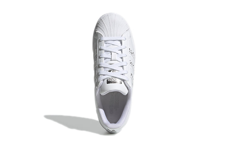 (GS) adidas Superstar 'White Sparkle' H04019