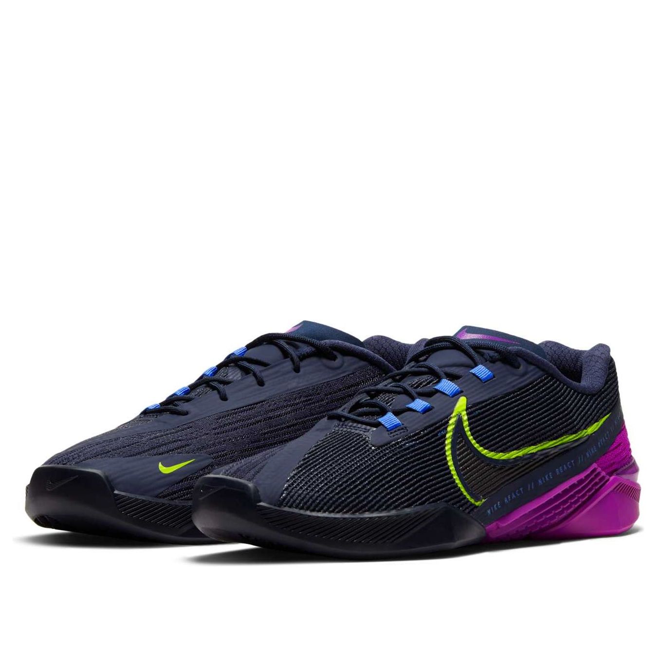 (WMNS) Nike React Metcon Turbo 'Blackened Blue Red Plum' CT1249-400