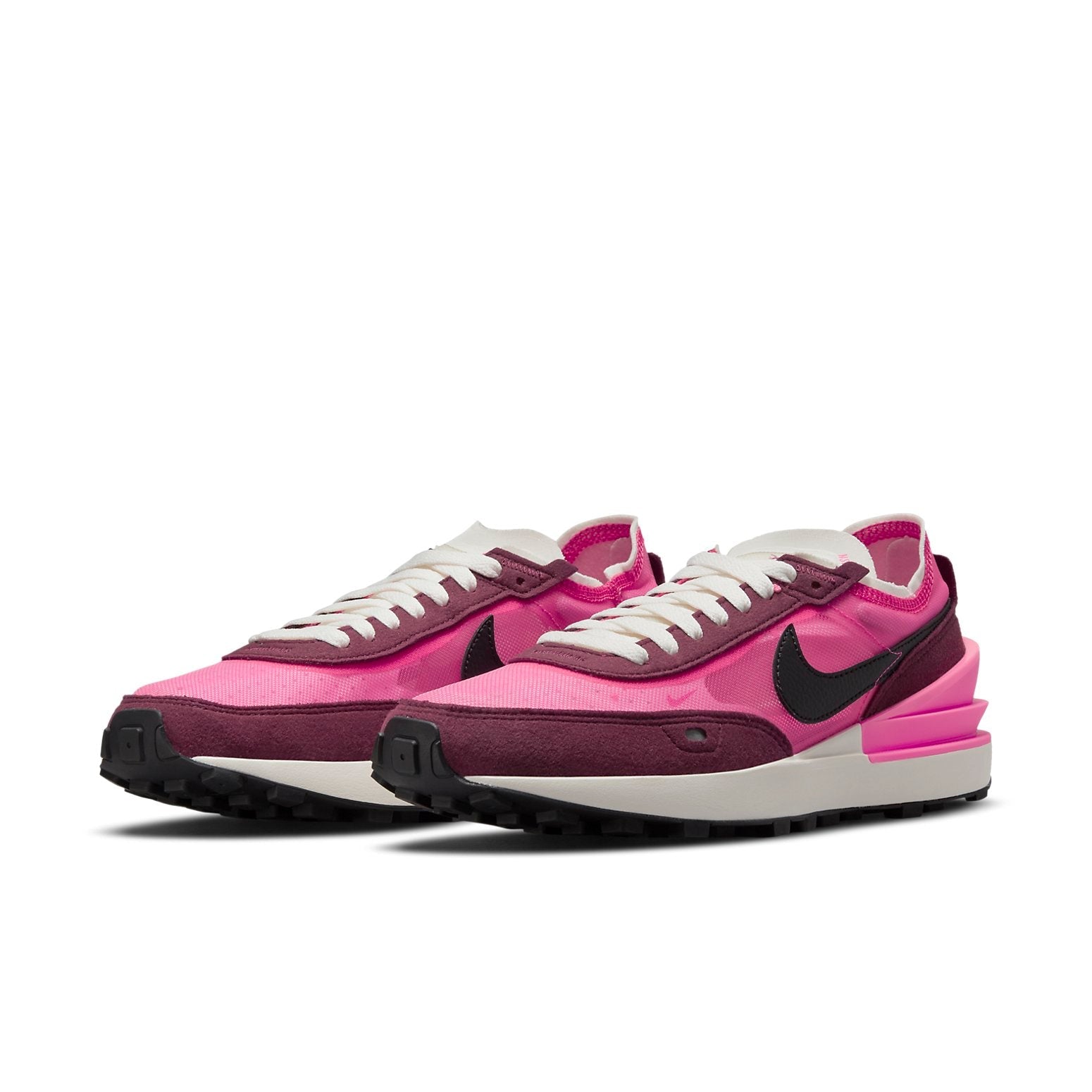 (WMNS) Nike Waffle One 'Hyper Pink Beetroot' DQ0855-600