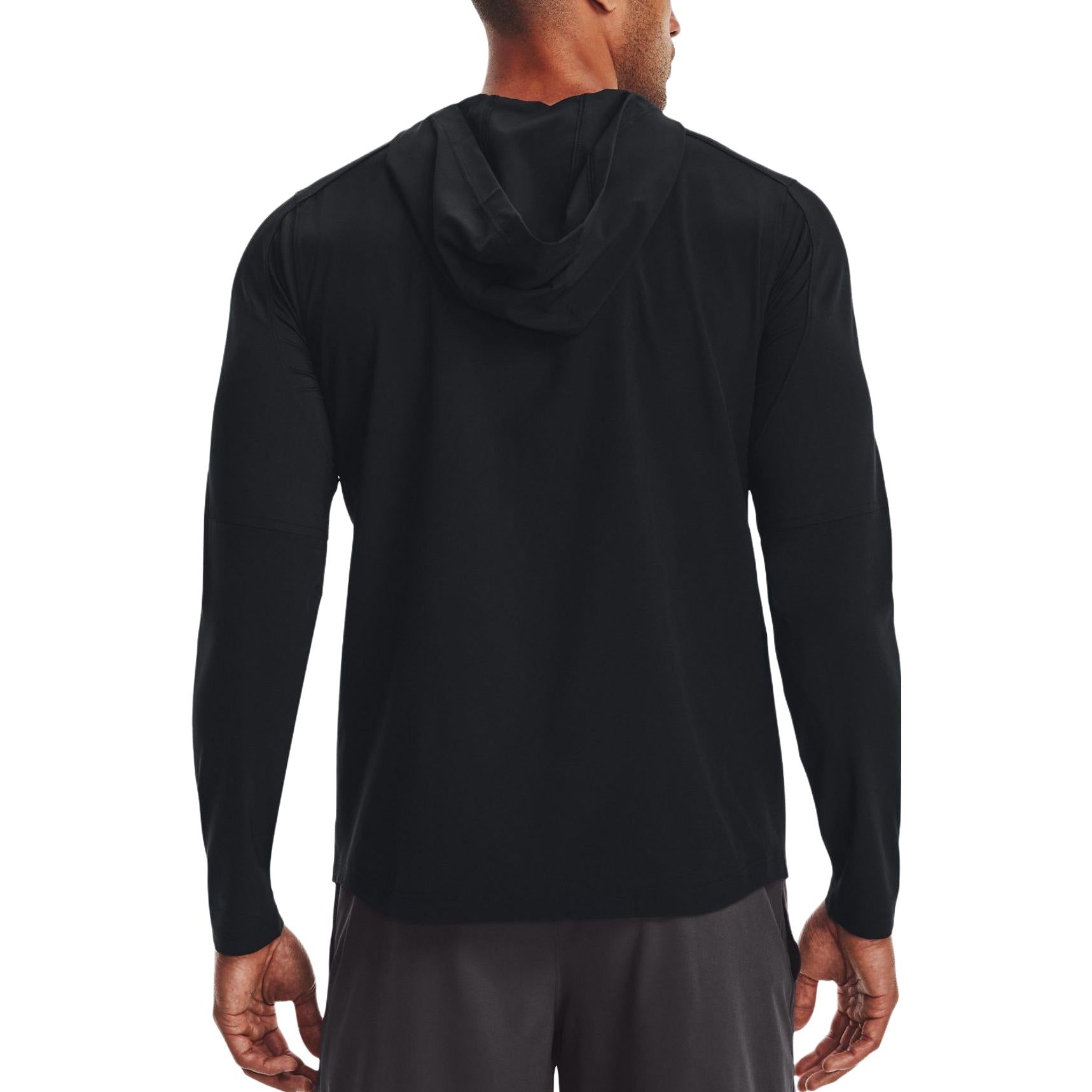 Under Armour Hooded Cage Jacket Hoodie 'Black' 1374376-010