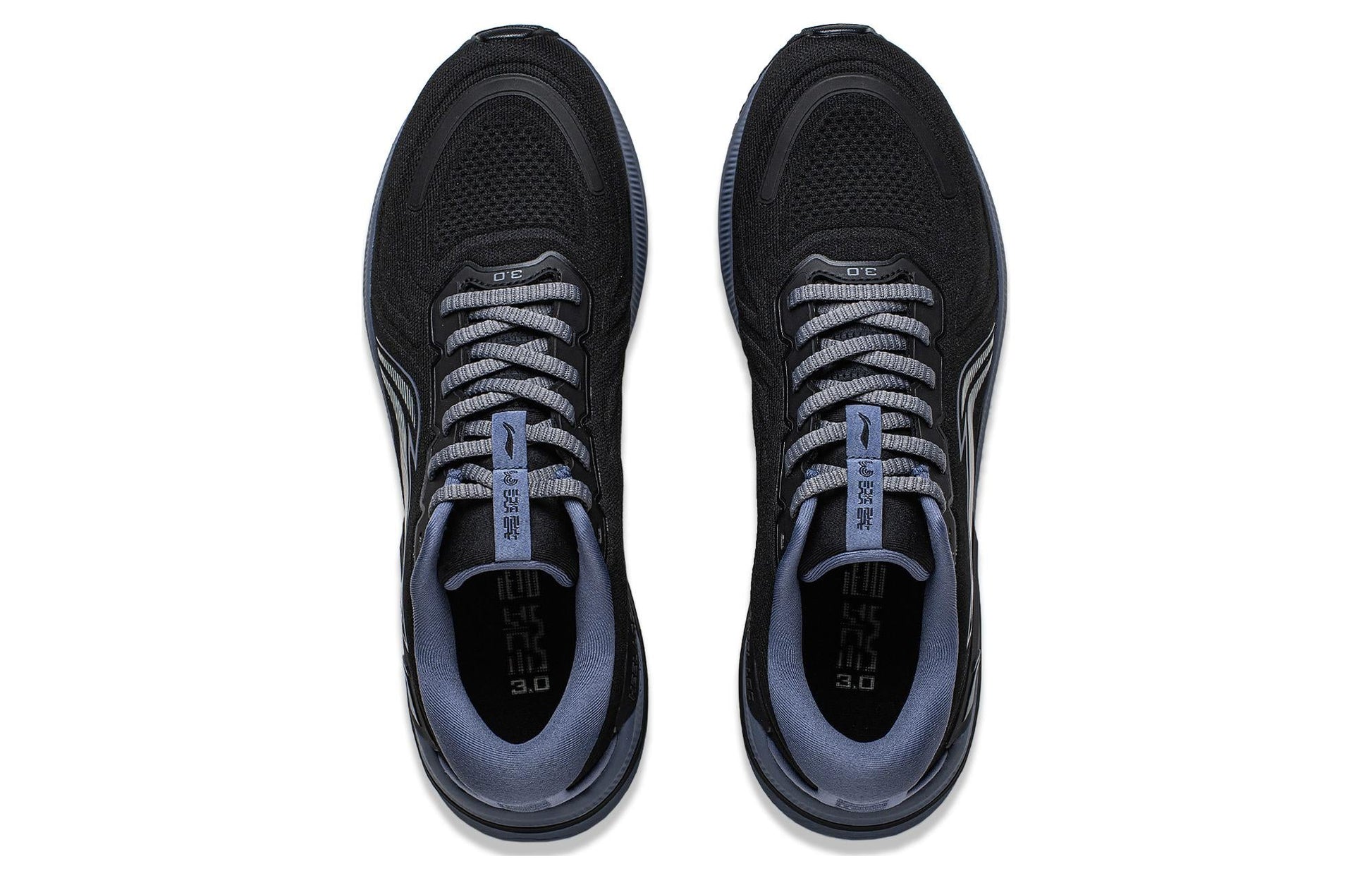 Li-Ning Yueying 3 'Black Blue' ARHU003-2