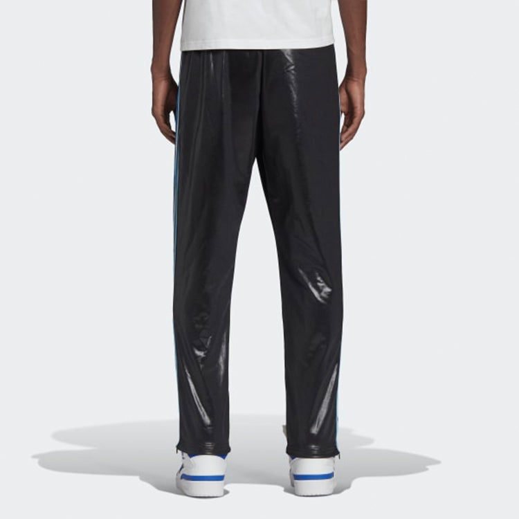 Men's adidas originals x Kerwin Frost Crossover Side Stripe Bright Straight Casual Pants/Trousers Black HB4932