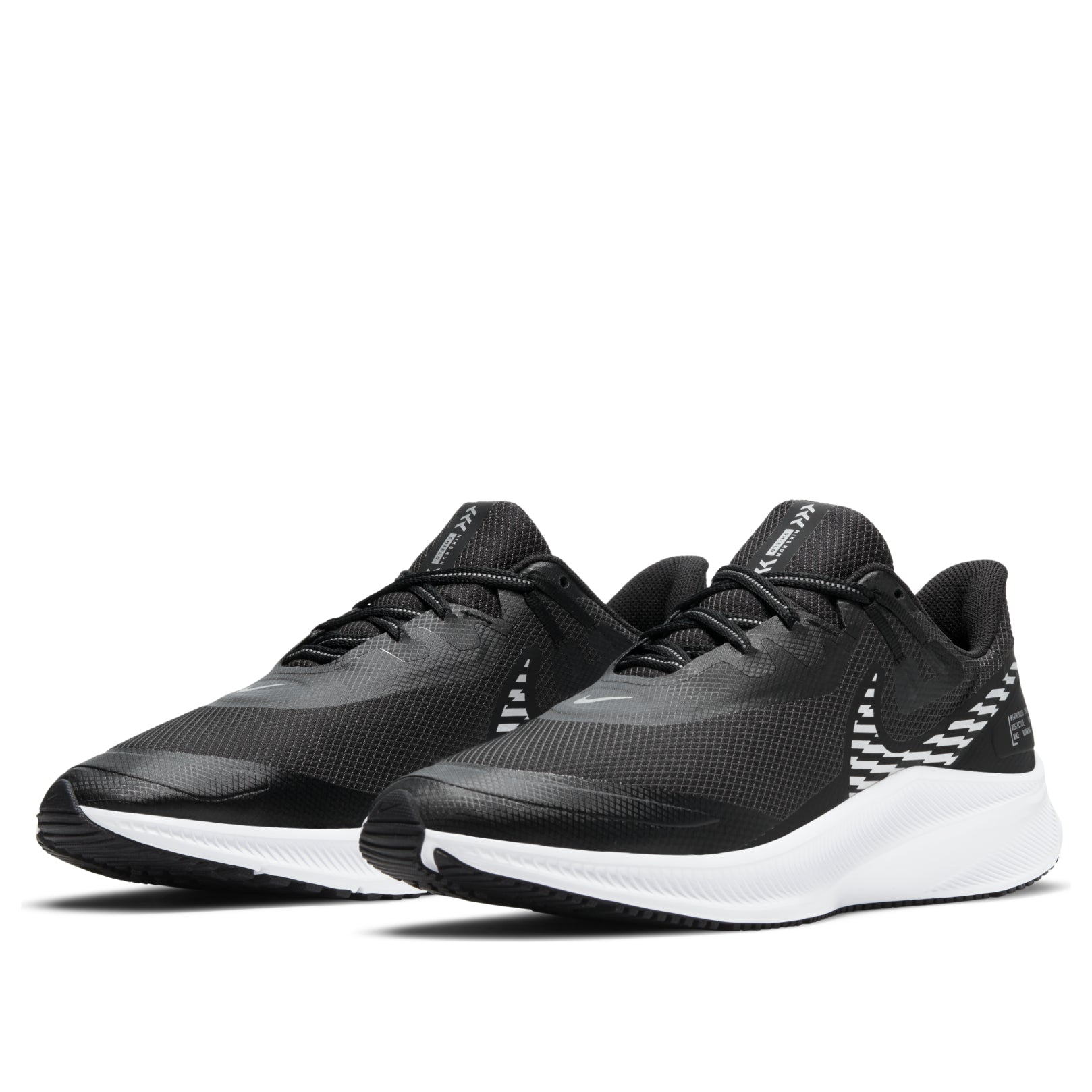 Nike Quest 3 Shield 'Black Metallic Silver' CQ8894-001