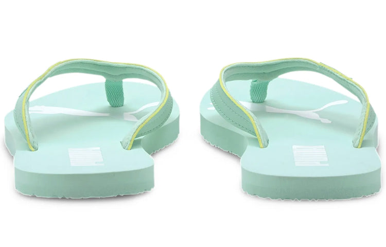 (WMNS) PUMA Cosy Flip Sandals Green 370290-06