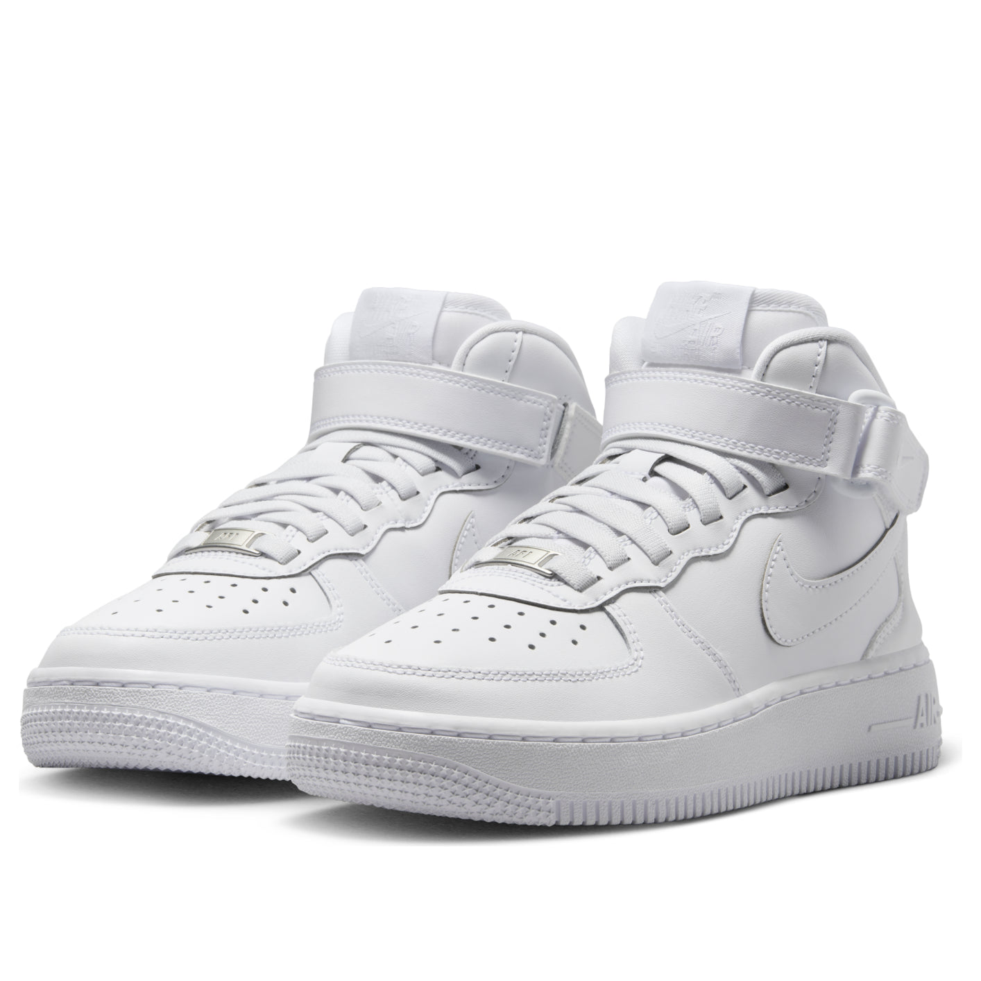 (GS) Nike Air Force 1 Mid EasyOn SE 'Triple White' FN1193-111