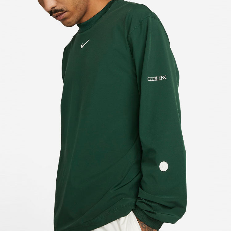 Nike x NOCTA Drake Long Sleeve Woven Pullover 'Green White' DJ5584-397