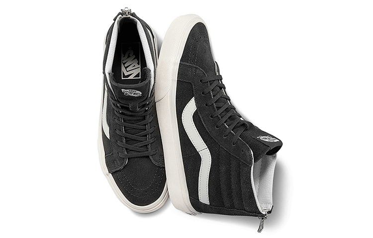 Vans Unisex SK8-High-Top Sneakers Grey Charcoal Grey VN0A5KRCA5R
