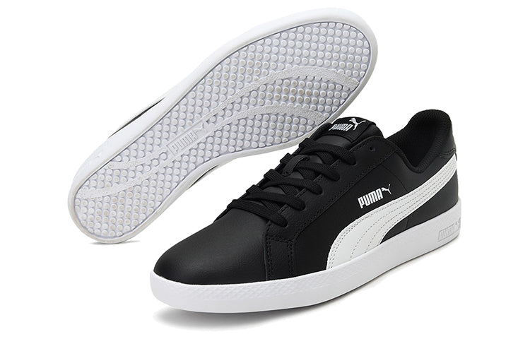 (WMNS) PUMA Smash Casual Shoes Black/White 360780-01