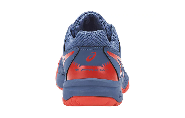 (GS) ASICS Gel-Resolution 7 'Blue Orange' C700Y-400