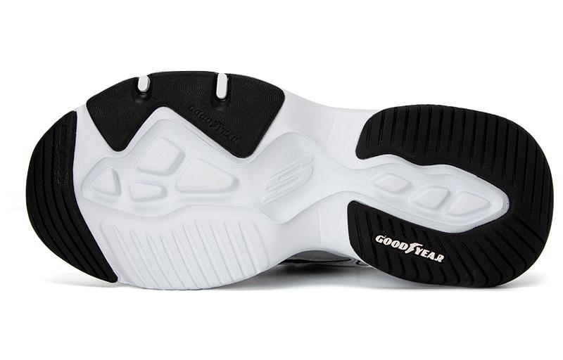 (WMNS) Skechers D'Lites 4.0 Shoes 'White Black' 896256-WBK