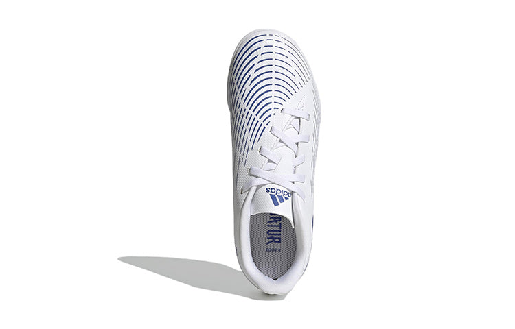 (GS) adidas Predator Edge.4 TF 'White Hi-Res Blue' GX2643