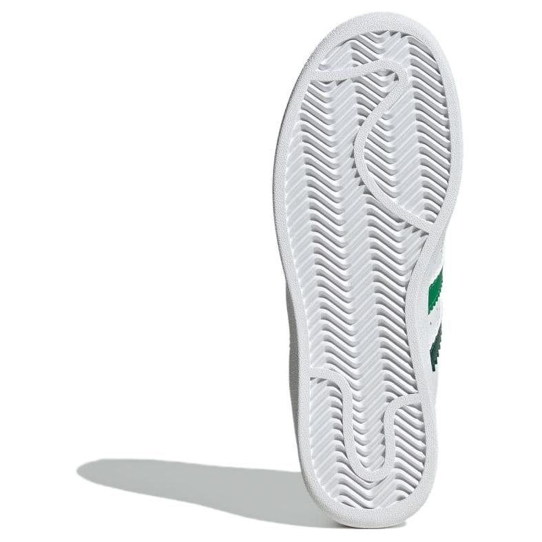 (WMNS) adidas Superstar XLG 'White Collegiate Green' IF9121
