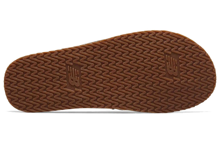 New Balance 6058 Series Minimalistic Casual Flip-Flops Brown M6058BR