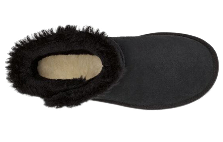 (WMNS) UGG Mini Bailey Snaps 'Black' 1127352-BLK
