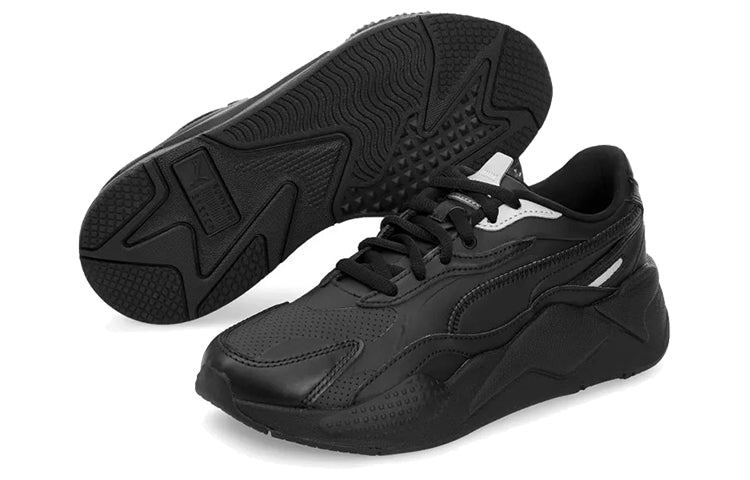 PUMA Rs-x3 Perf Black Low Tops Sports Shoe 'Black White' 368650-01