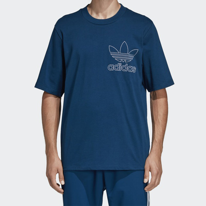 adidas originals Pullover Short Sleeve Navy Blue DW8714