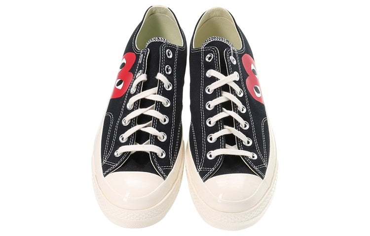 Converse x COMME des GARCONS PLAY Chuck 70 Low 'Black White' 150206C