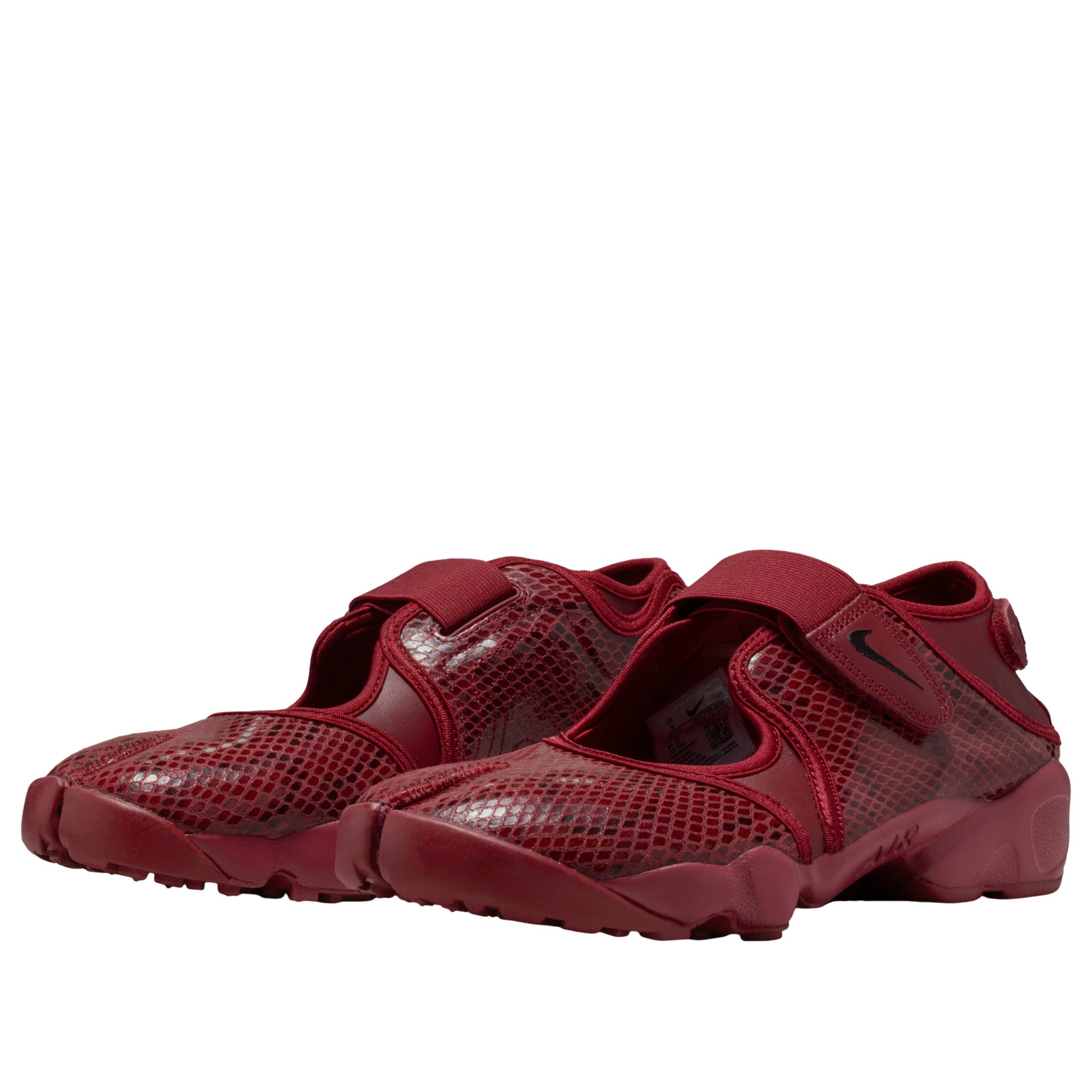 (WMNS) Nike Air Rift Snakeskin 'Team Red Black' IM5739-600