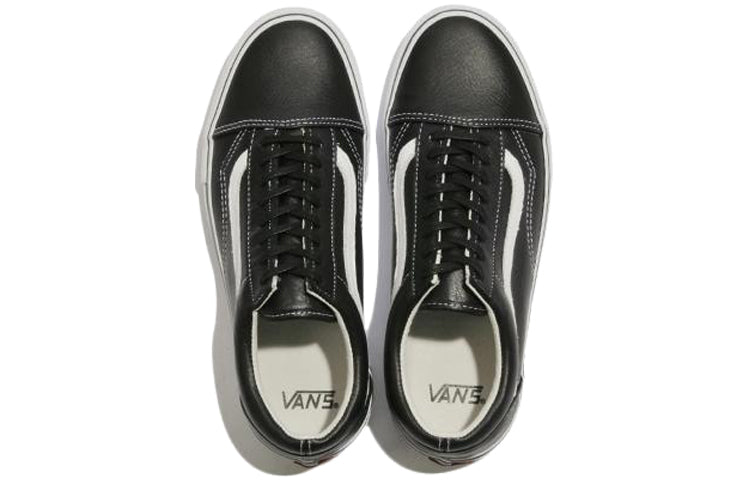 Vans Vault Old Skool VLT LX Leather Black/White VN000D4E1NS