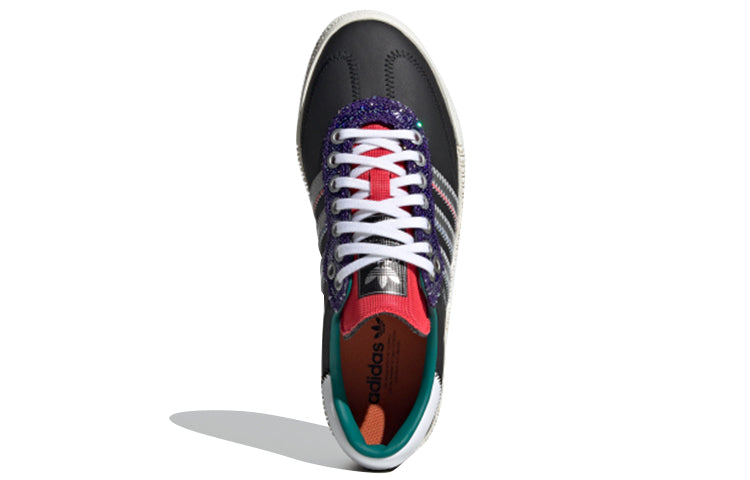 (WMNS) adidas Sambarose 'Core Black Silver Metallic' FW9617