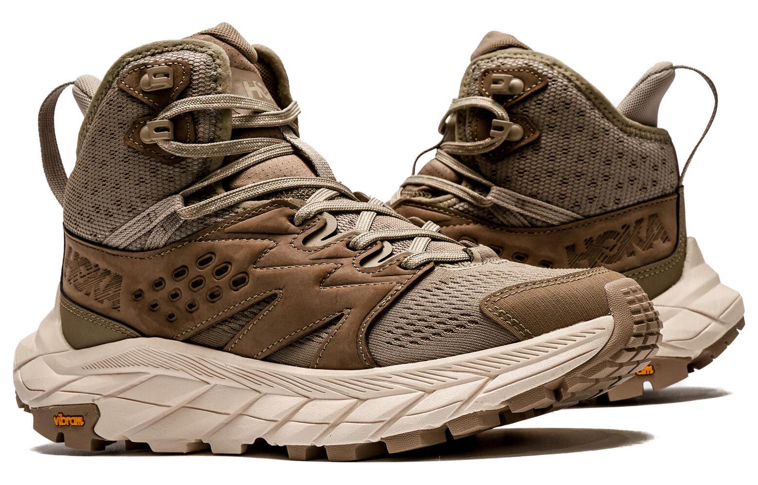 (WMNS) HOKA ONE ONE Anacapa Breeze Mid 'Dune Eggnog' 1134506-DEGG
