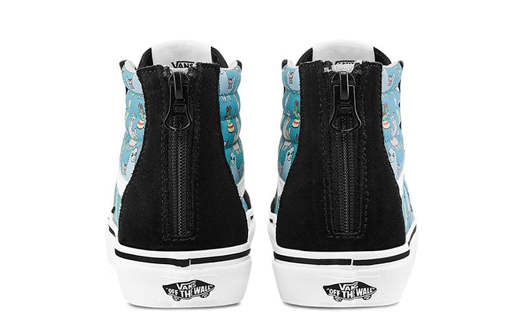 (PS) Vans SK8-Hi 'Black Green' VN0A4BUX3V7