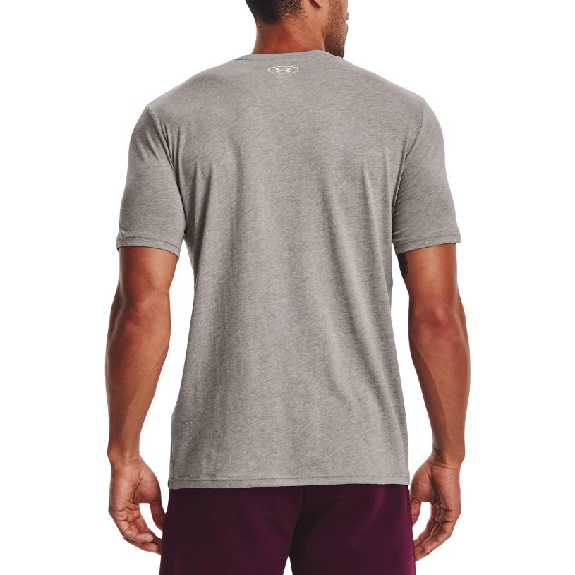 Under Armour Project Rock Globe Short Sleeve T-shirt 'Grey' 1373746-295