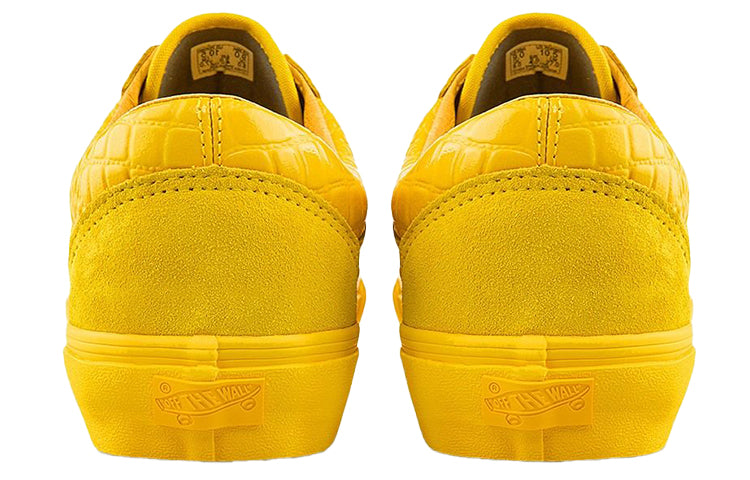 Vans Old Skool VLT LX 'Croc Skin - Lemon Chrome' VN0A4BVF2TR