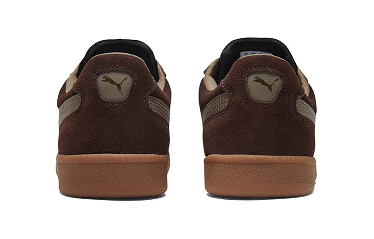 PUMA Liga Suede Low Casual Board Shoes Chocolate Brown 341466-75